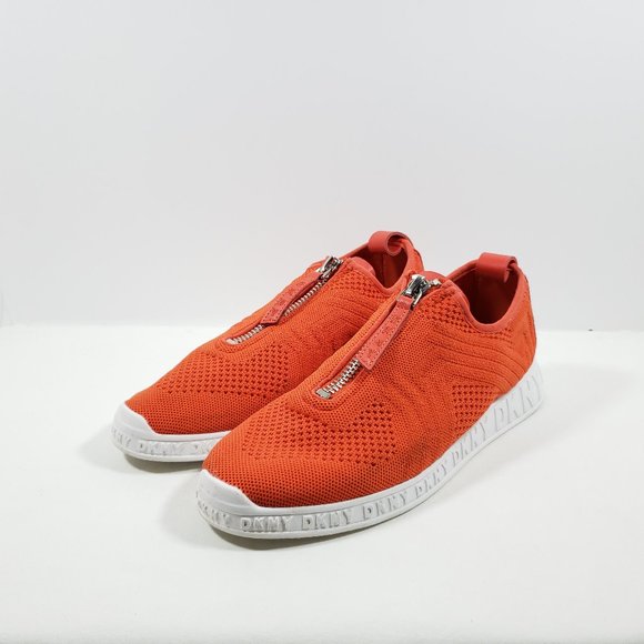 dkny melissa sneakers red